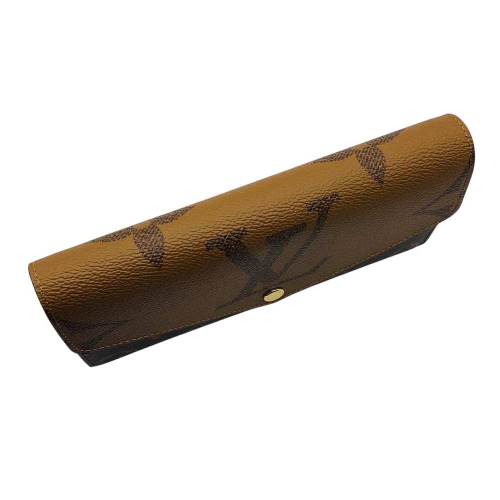 LOUIS VUITTON BROWN / TAN MONOGRAM CANVAS SARAH WALLET - Picture 5 of 15